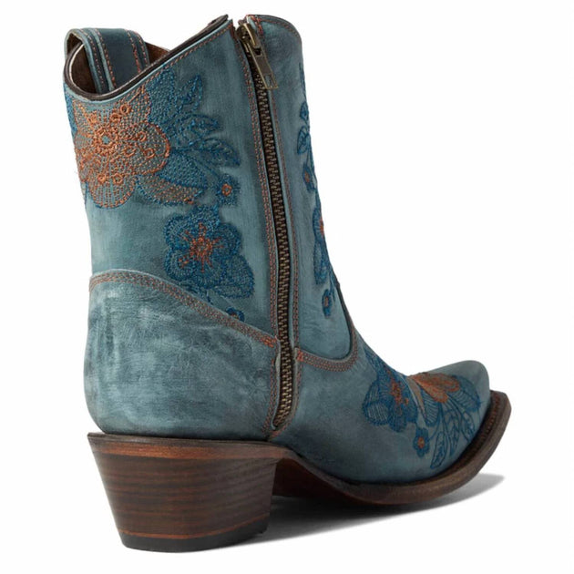 Corral Embroidered Ankle Boots Blue US 7 3