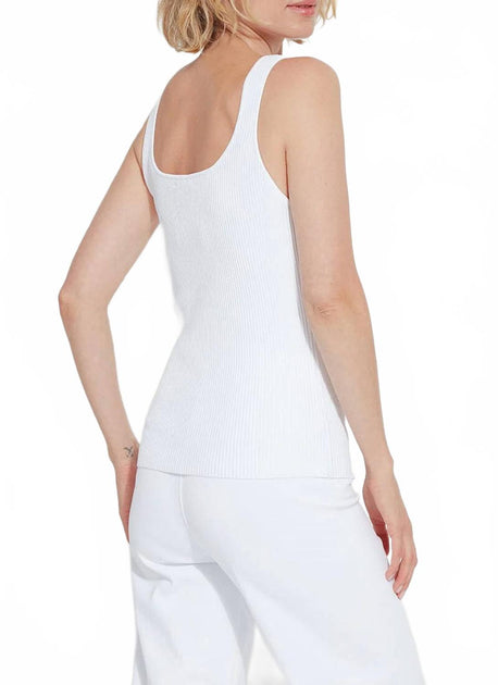 Lysse Avril Tank Top White Small 4