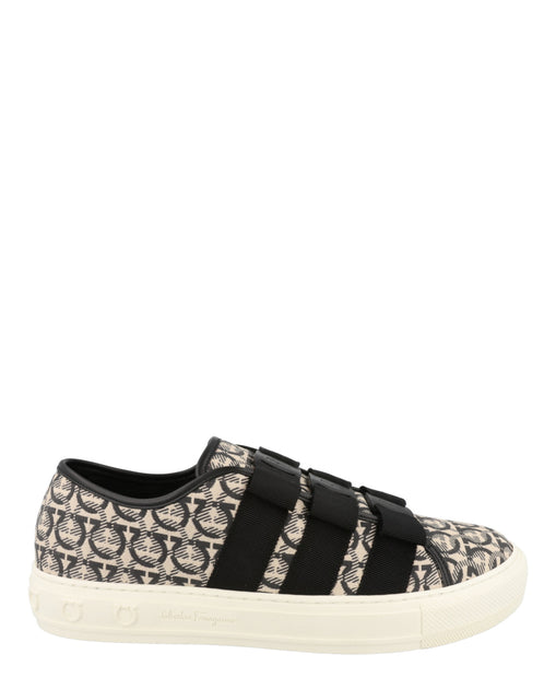 Salvatore Ferragamo Nataly Low-Top Sneaker Black US 11 2