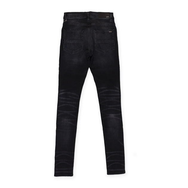 パンツ TIE DYE BANDANA THRASHER JEAN/BLACK 28 Amiri AGED BLACK TIE DYE BANDANA THRASHER JEANS | ShopSimon