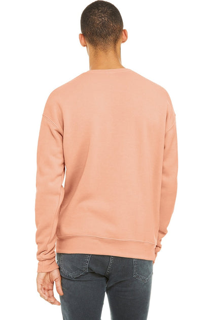 Bella + Canvas Unisex Adult Fleece Drop Shoulder Sweatshirt Beige XLarge 3
