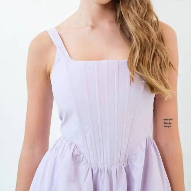 Papermoon Skye Corset Dress Purple Medium 4
