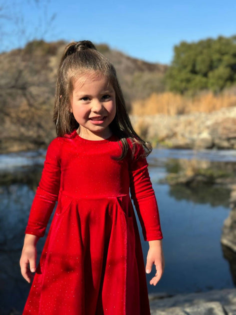 VIGNETTE Merilee Dress Red 18-24 Months 4