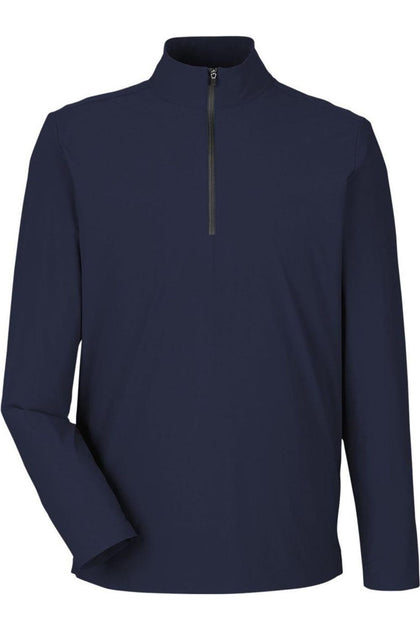 Devon & Jones CrownLux Performance Windsor Quarter-Zip Pullover Blue XXXLarge 2
