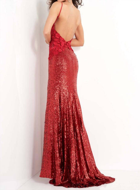 Jovani Prom Dress Red US 8 4