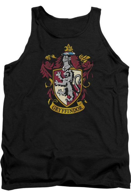 Gildan Harry Potter Gryffindor Crest Tank Top Schwarz Small 2