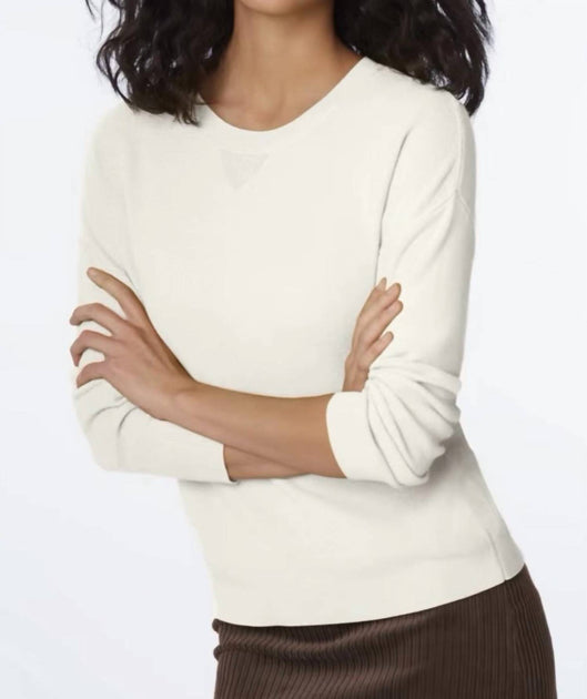 Elliott Lauren Modial Knit Top Beige Medium 2