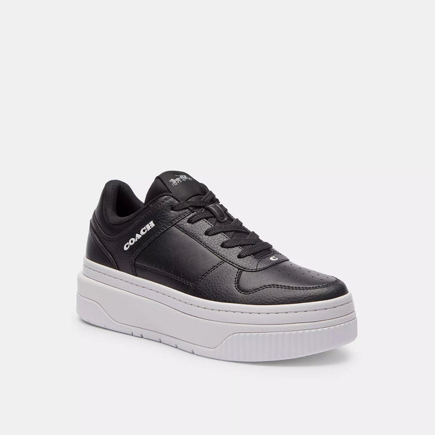 COACH プラットフォーム スニーカー　ブラック Coach Outlet Platform Sneaker | ShopSimon
