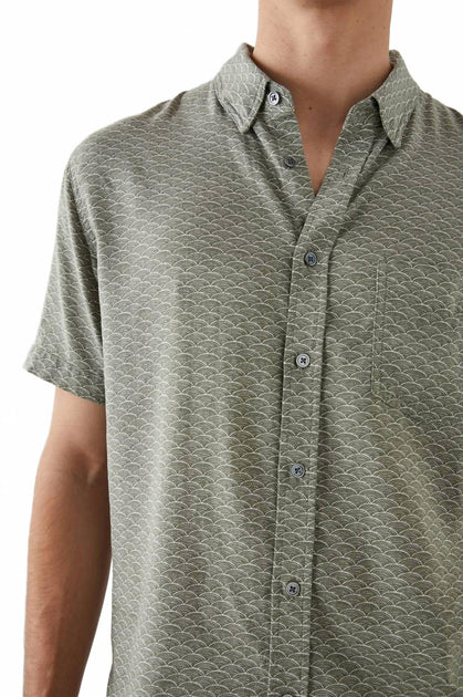 Rails Carson Shirt Green Large 4