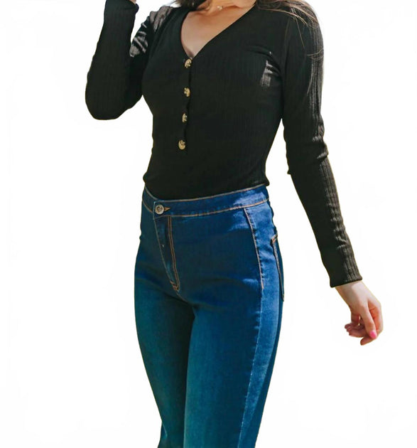 BuddyLove Harper Bodysuit Black Medium 4