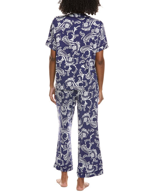 Sanctuary 2pc Top & Pant Pajama Set Blue Medium 3