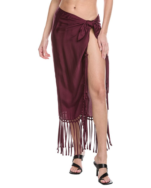 SIMKHAI Elara Pareo Red One Size 2
