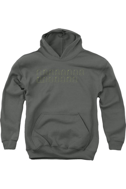 Gildan Big Bang Theory Intranet Machine Hoodie Grey Small 2