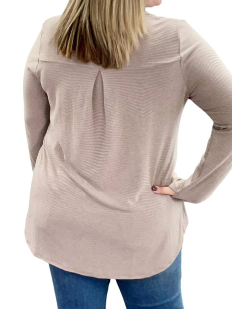 honeyme Gabby Top Beige XLarge 3