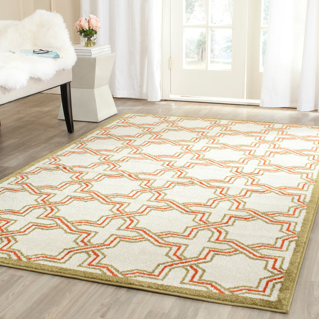 Safavieh Amherst AMT413 Area Rug Ivory / Light Green 2