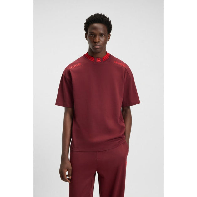 Hugo Boss RB Cotton T-Shirt Red Large 4