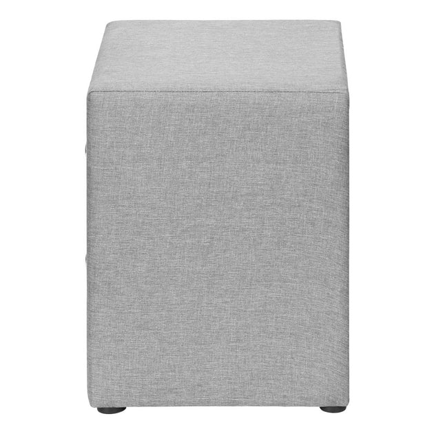 Monarch Nightstand Dark Grey 6