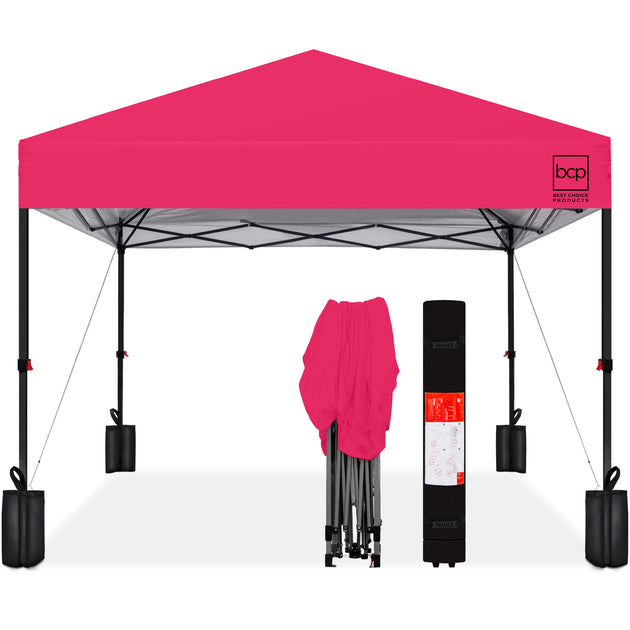 Best Choice Products 10x10ft Pop Up Canopy Blue 2