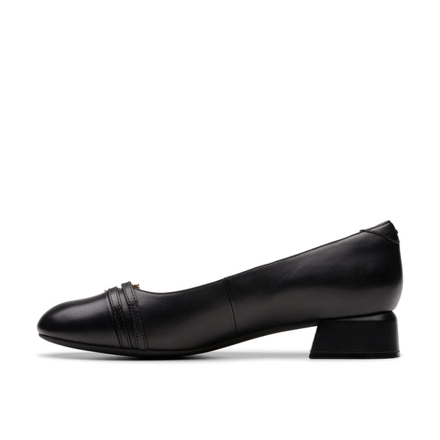 Clarks Daiss30 Court Shoes Black US 7.5 3