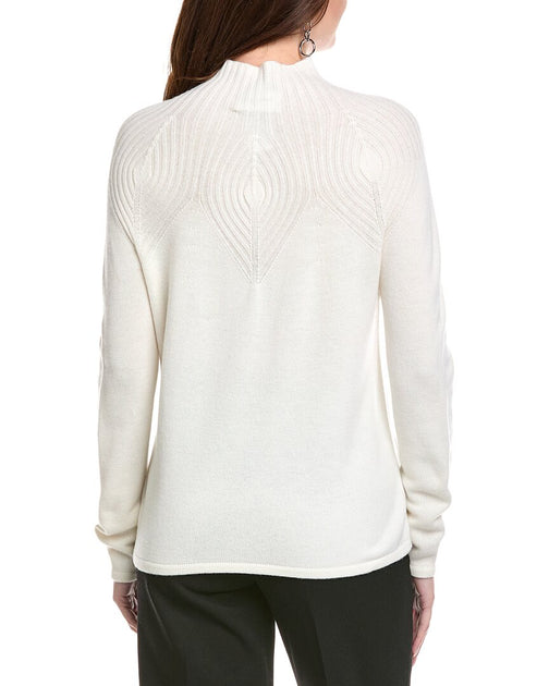 Joseph Ribkoff Sweater White Medium 3