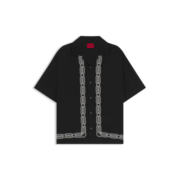 Hugo Boss Over Shirt Black Medium 2