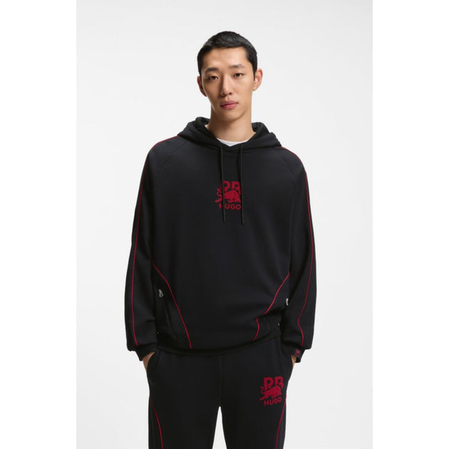 Hugo Boss x RB Hoodie Black Large 4