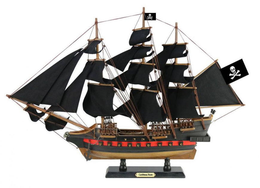 Karibisches Piratenschiff Modell 66 cm 2