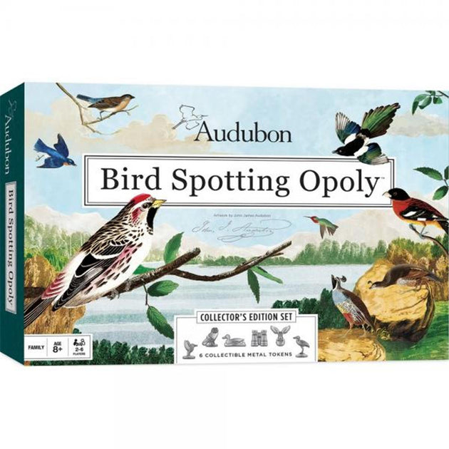 Masterpieces Audubon Bird Spotting Opoly Board Game | ShopSimon