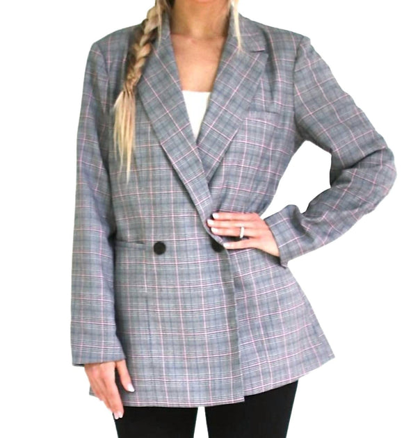 WithBlack Ruby Tailored Blazer Grey Small 2