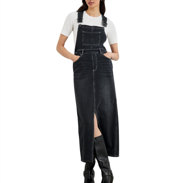 Rails Westlake Overall Maxi Dress Black Medium 3