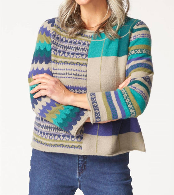 Habitat Winter Whimsy Pullover Multi Medium 3