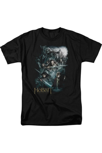 Gildan The Hobbit Epic Adventure T-Shirt Black Small 2