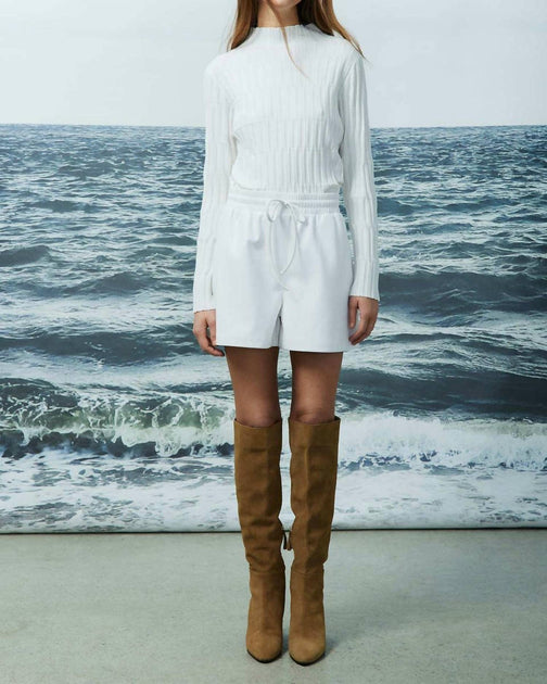 Melissa Nepton Stoney Short White Small 2