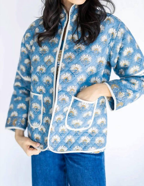 Victoria Dunn Leo Jacket Blue Small 2