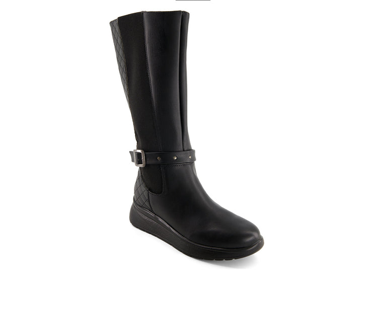 Andrea 63319 Women's Tall Riding Boots Black US 8 2