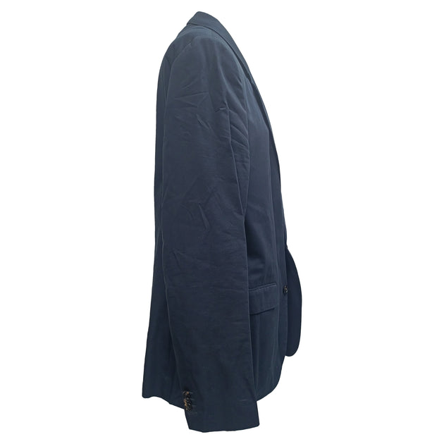Maison Margiela Single-Breasted Blazer Blue IT 54 4