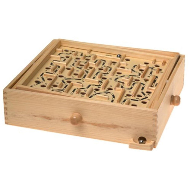 Intex Entertainment Holzlabyrinth Brettspiel 2