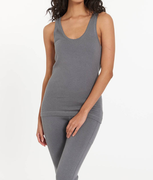 LEIMERE Tucson U-Neck Tank Grey Large 2