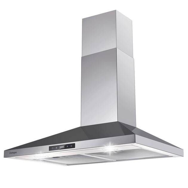 ESTASSAY Hotte murale 30 pouces Acier Inoxydable 2