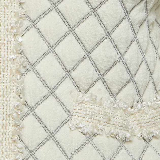 Sandro Knit Jacket Cream Small 4