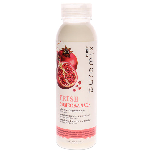 Rusk Puremix Fresh Pomegranate Color Protecting Conditioner 12 oz 2