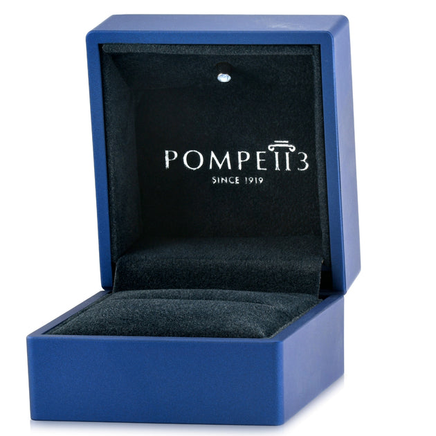 Pompeii3 Mens 950 Platinum 6mm Brushed Wedding Band Ring Size