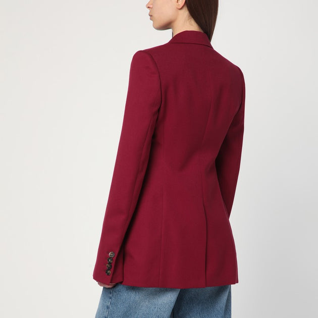 ジャケット Stella McCartney Single-breasted jacket in jazzberry wool Single-breasted jacket in jazzberry wool – Lord & Taylor