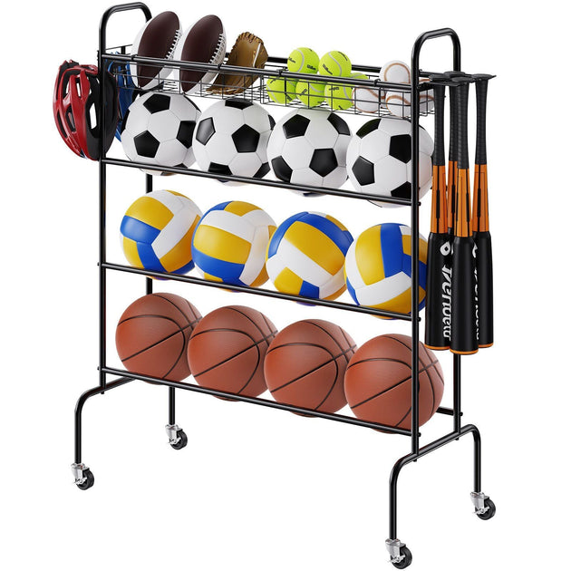 VVOR Basketball Rack Black 2