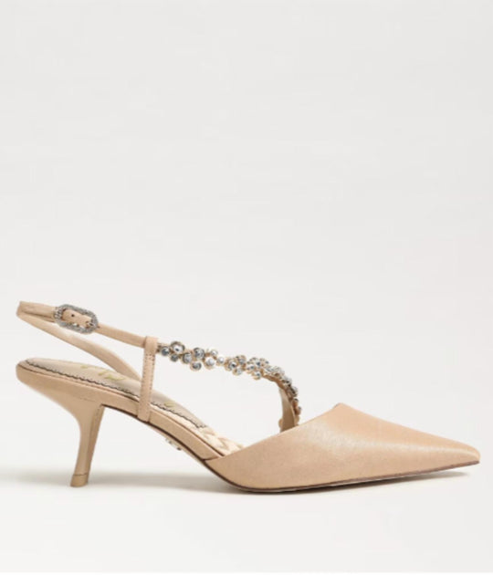Sam Edelman Bonnie Slingback Pump Beige US 10 2