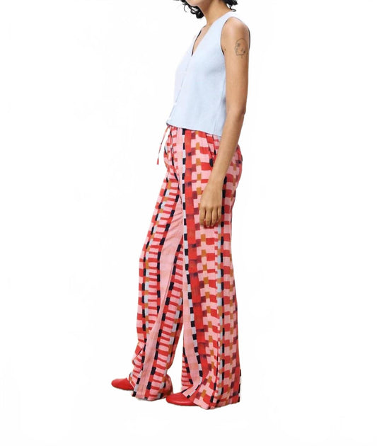 FRNCH Clemencia Spatule Trousers Pink Small 3