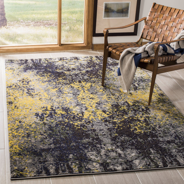 Safavieh Monaco MNC223 Area Rug Grey Multi 2