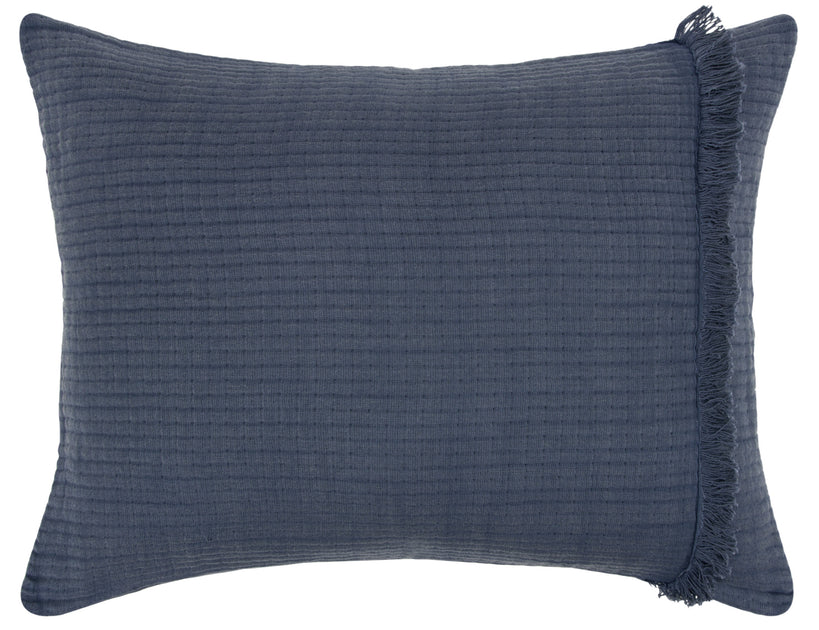 Hivvago Indigo Checkered Queen Quilt 2