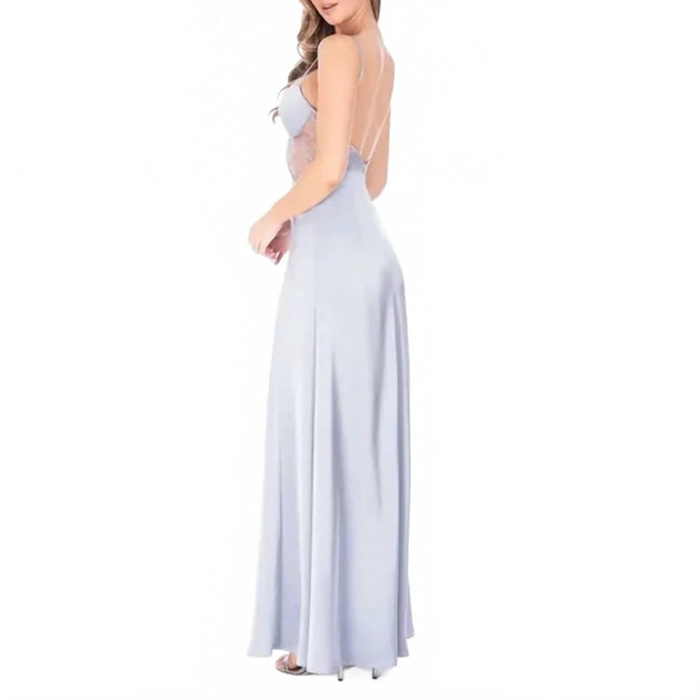 Katie May Ariana Maxi Dress Blue Large 3