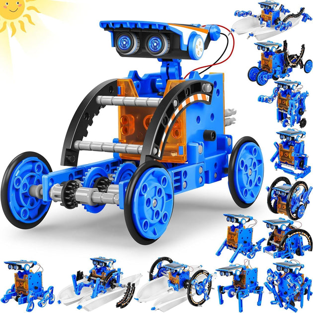 BBTEE 13-in-1 Solar Power Robot Building Set 3
